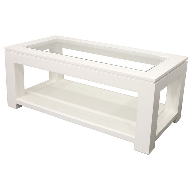 Table basse en bois massif - Style élégant