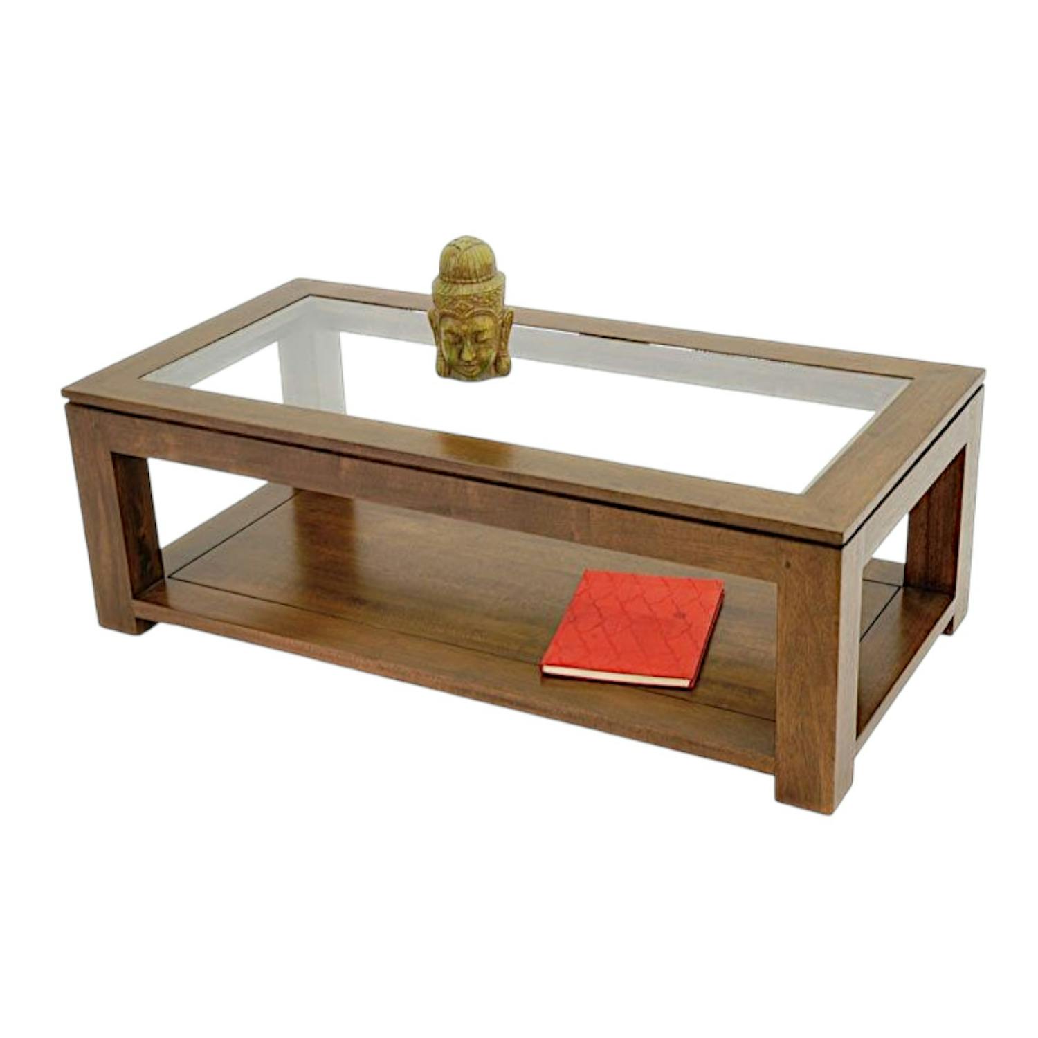 Table basse en bois massif - Style moderne