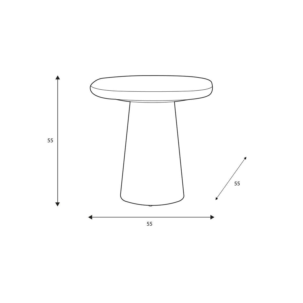 430 3121 Table D Appoint En Microciment Jade.Html – Snow Jade – Taille standard