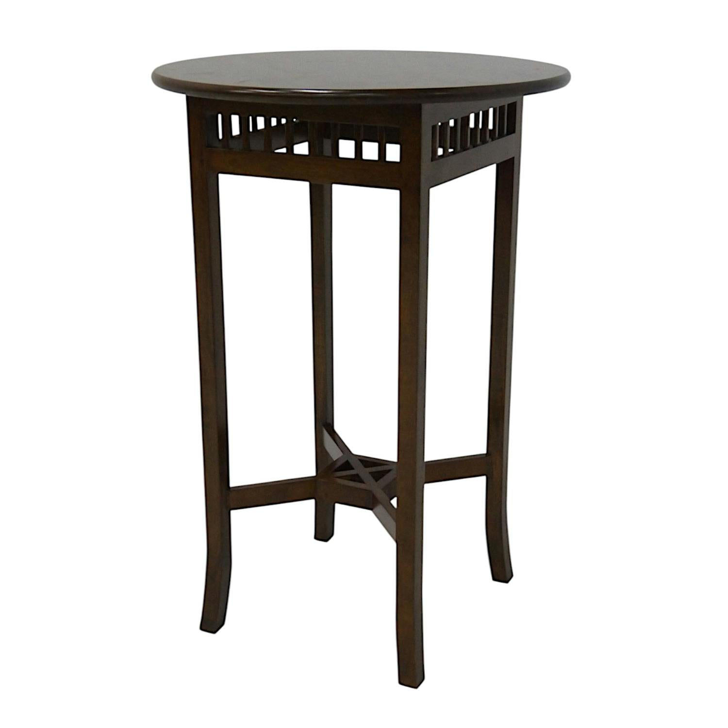 Table haute en bois massif - Style moderne