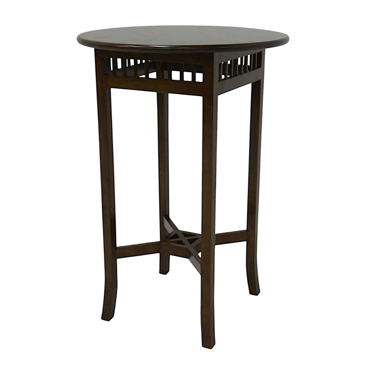 Table haute en bois massif - Style moderne