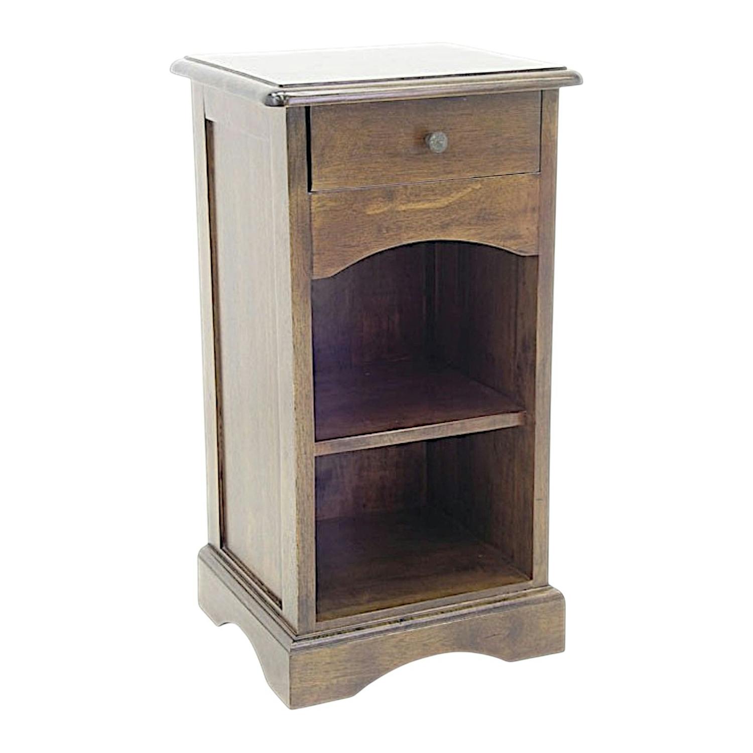 Table de chevet en bois massif - Style traditionnel