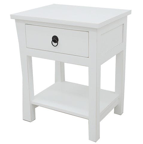 Table de chevet en bois massif - Style colonial
