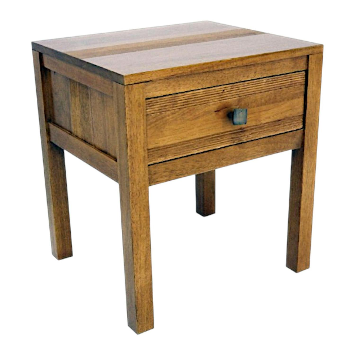 Table de chevet bois style rétro GALA