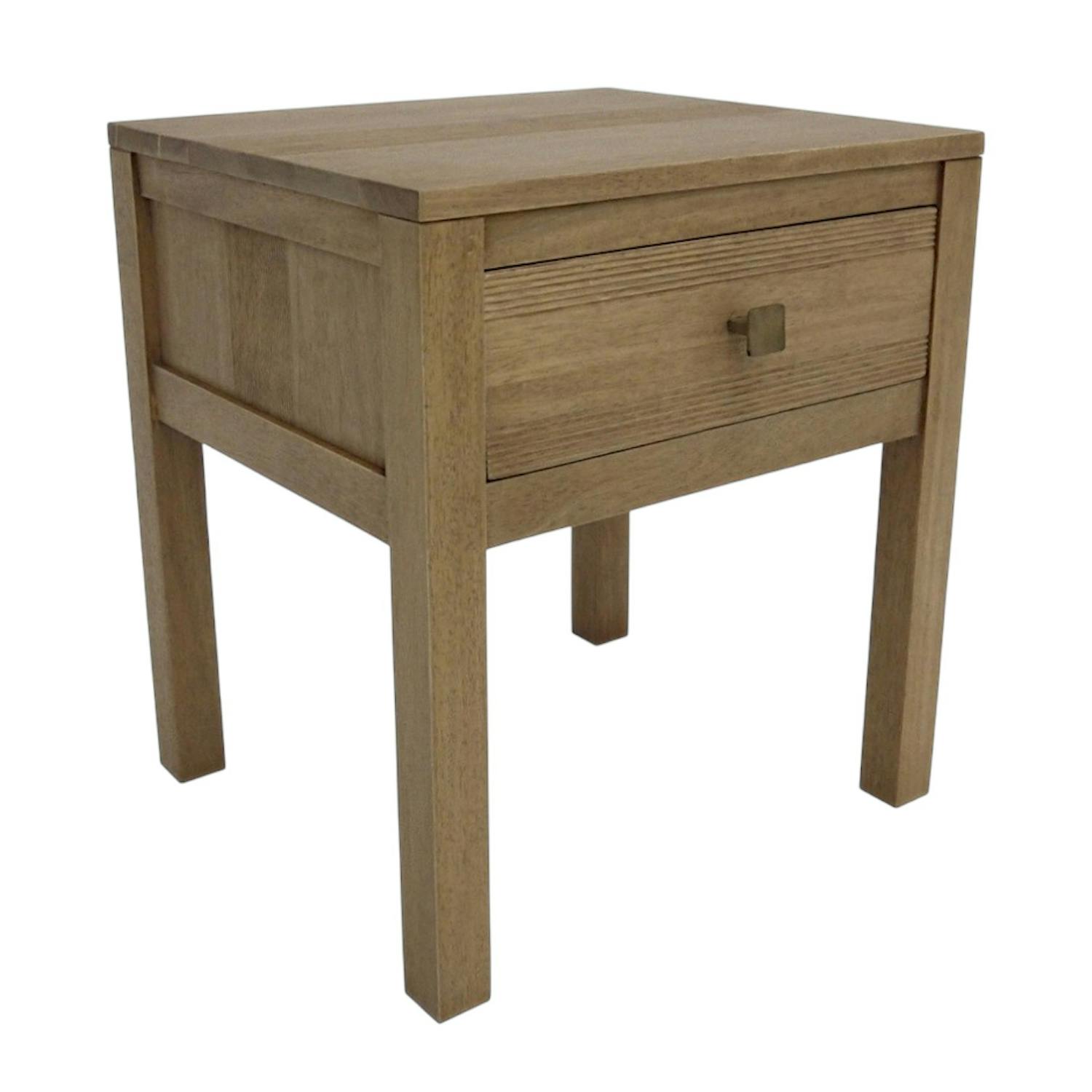 Table de chevet bois style rétro GALA