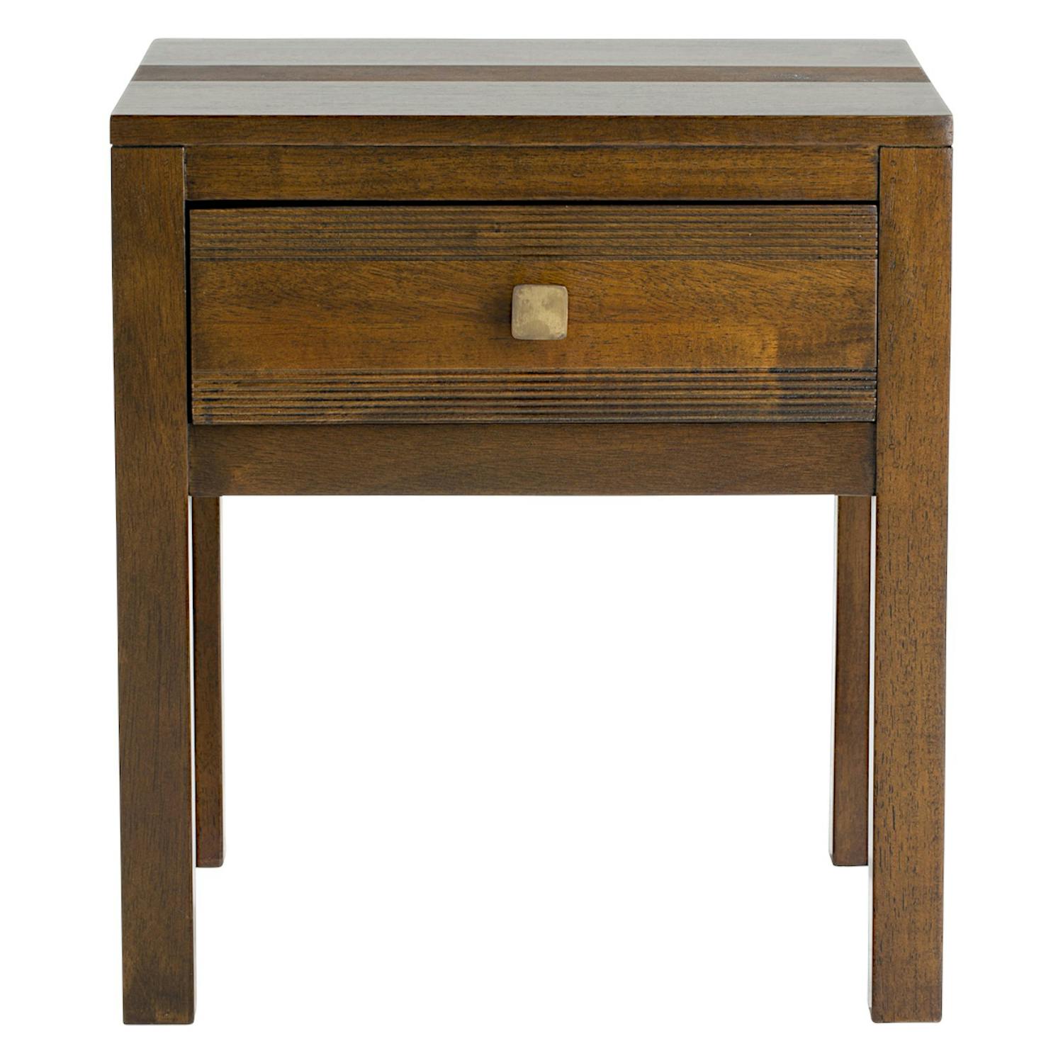 Table de chevet bois style rétro GALA