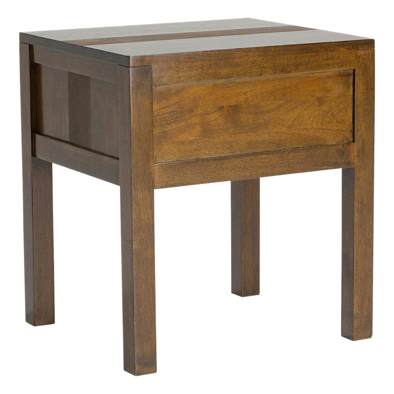 Table de chevet bois style rétro GALA