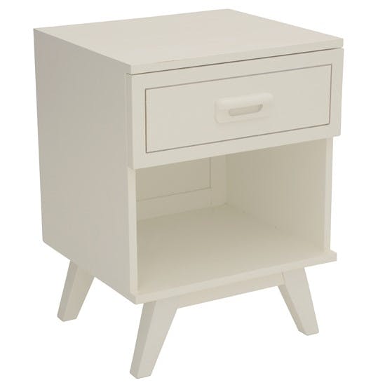 Table de chevet en bois massif - Style moderne