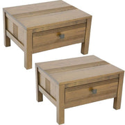 Table de chevet en Bois Massif - Style moderne