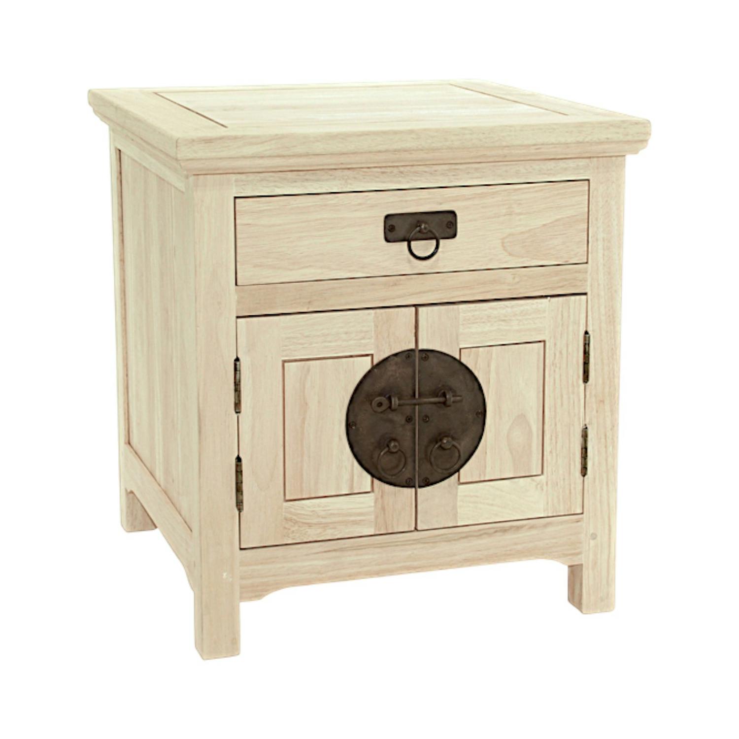 Table de chevet en Bois Massif - Style moderne