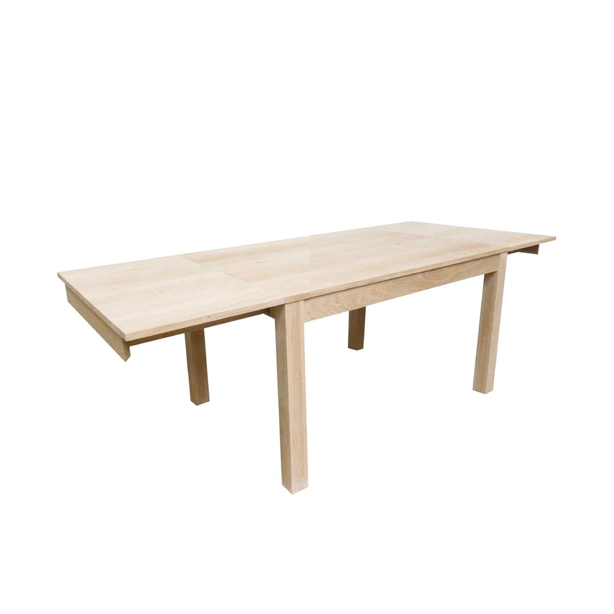 Table de repas carrée à rallonges | Chêne Tibo