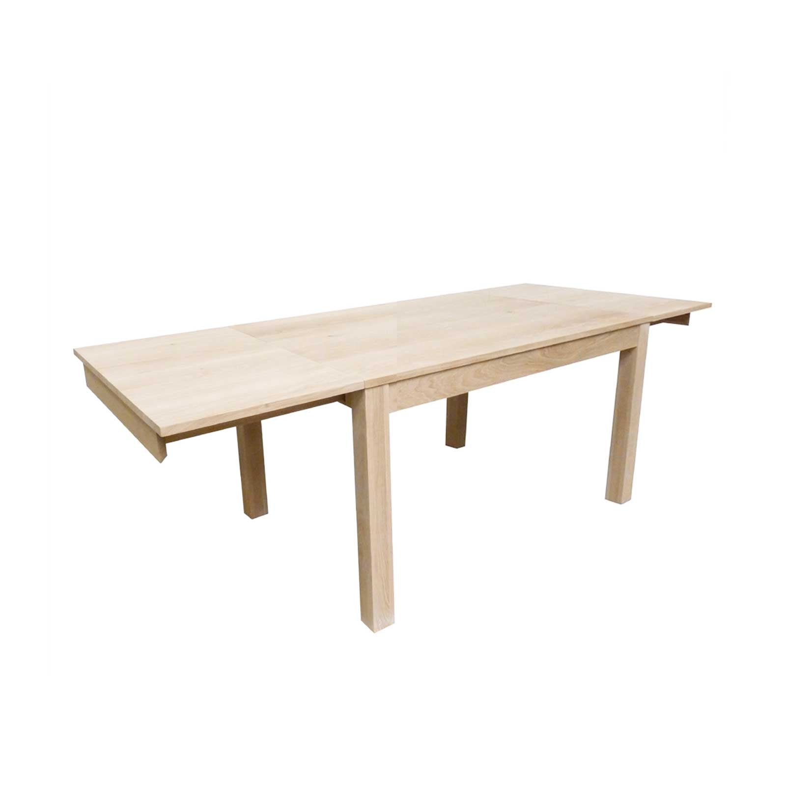 Table de repas carrée à rallonges | Chêne Tibo