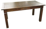 Table à manger en bois massif - Style colonial