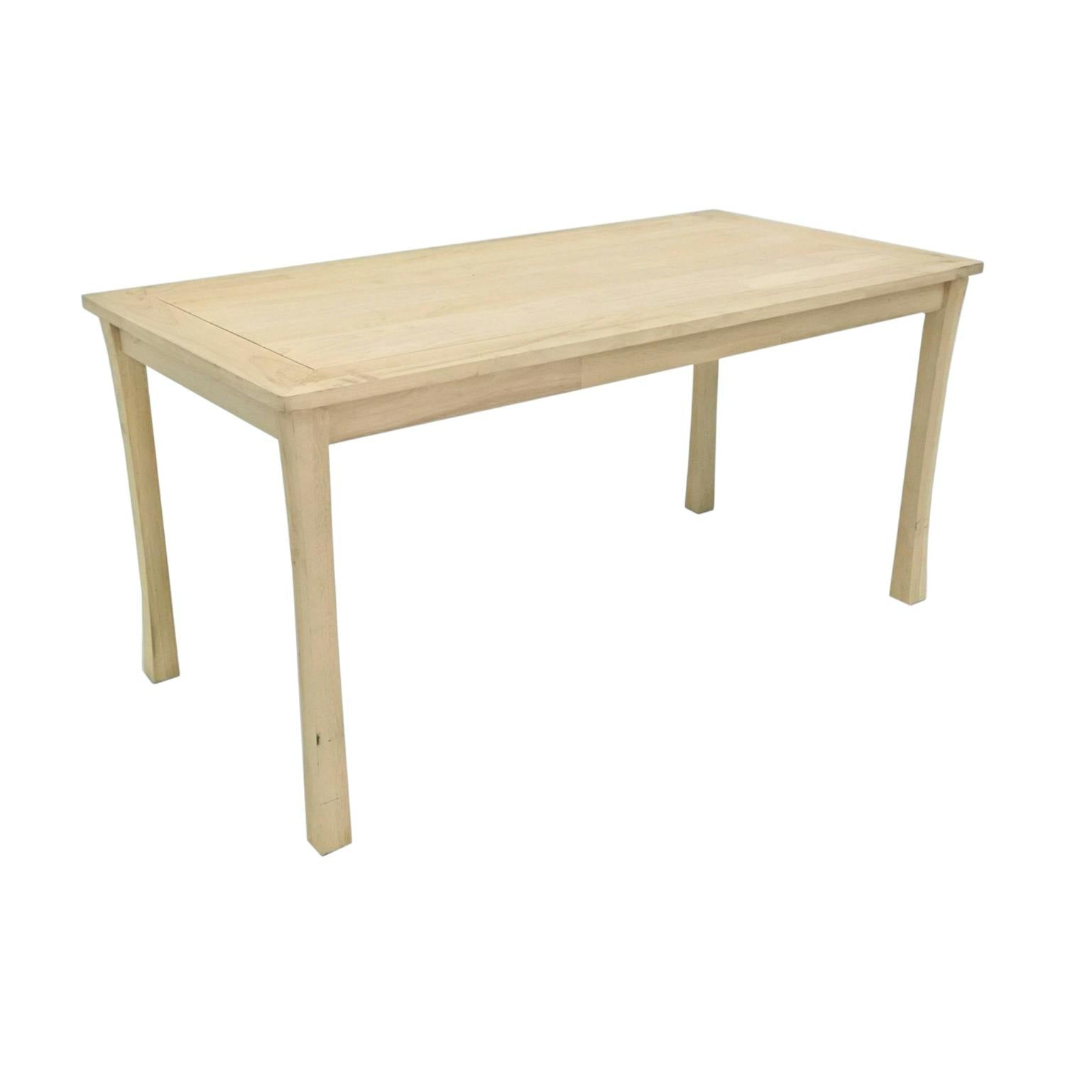 Table de repas Hévéa 150x75x73cm MAORI