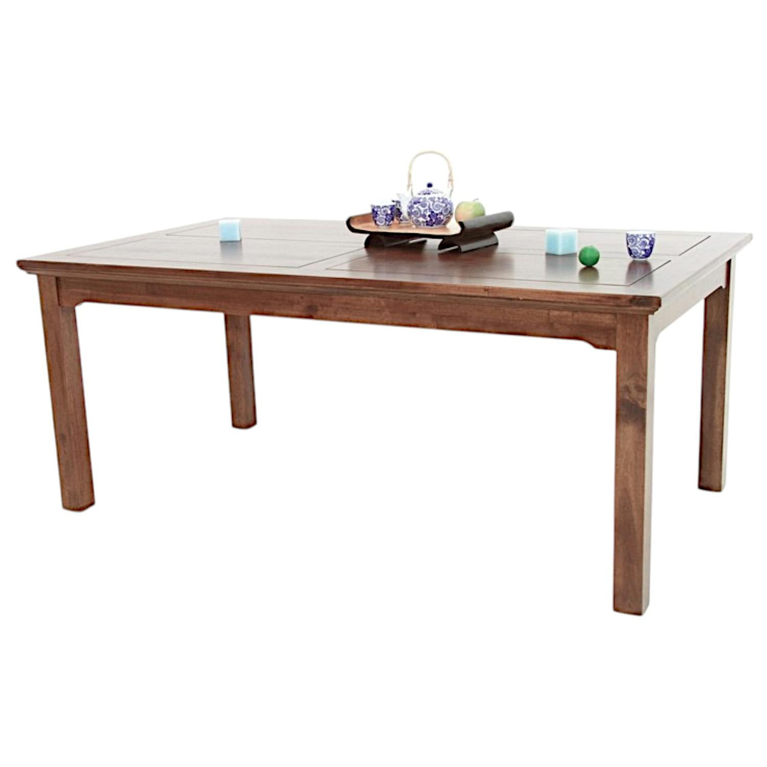 Table de repas Hévéa 180x100x75cm MAORI