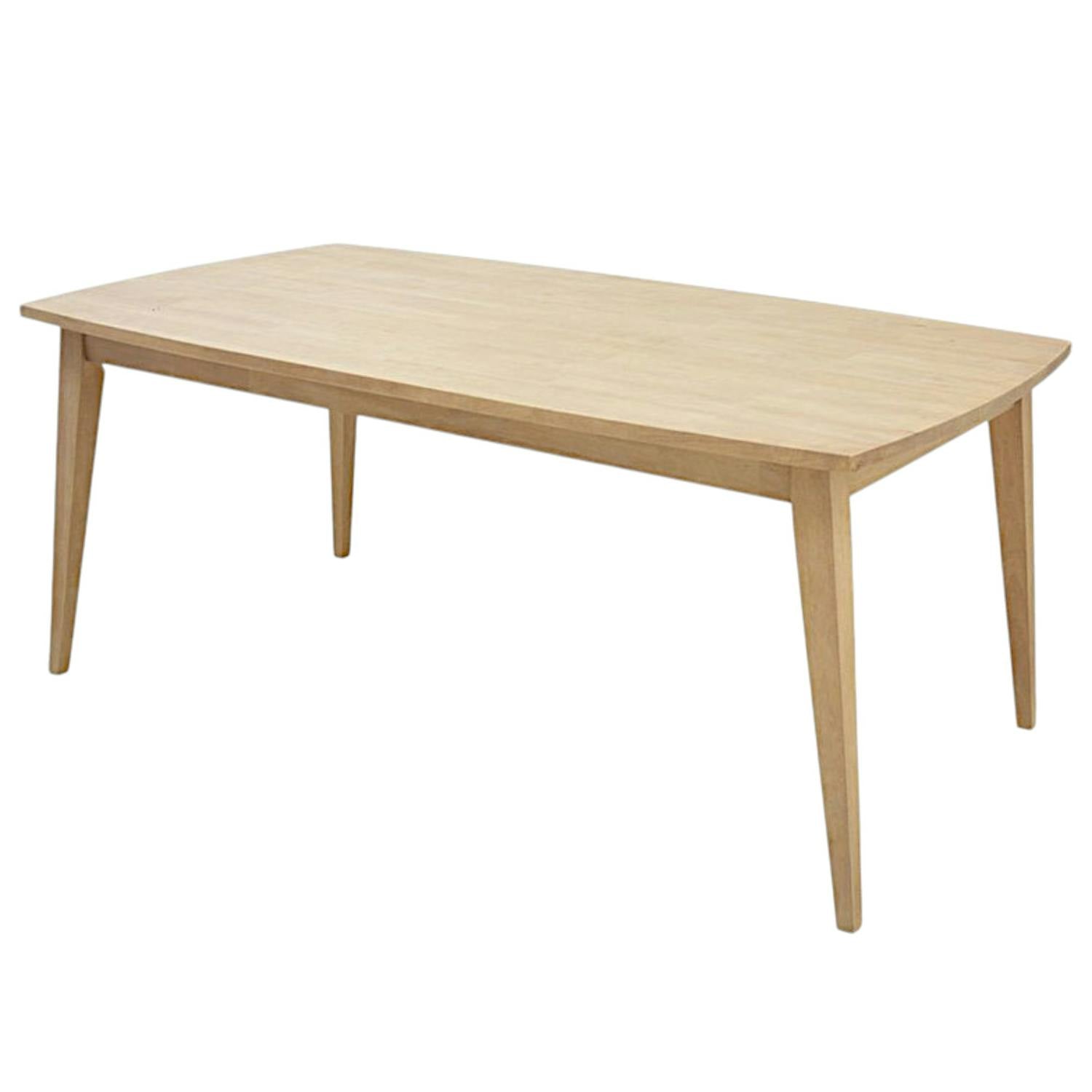 Table de repas Hévéa 180x100x76cm SIXTIES