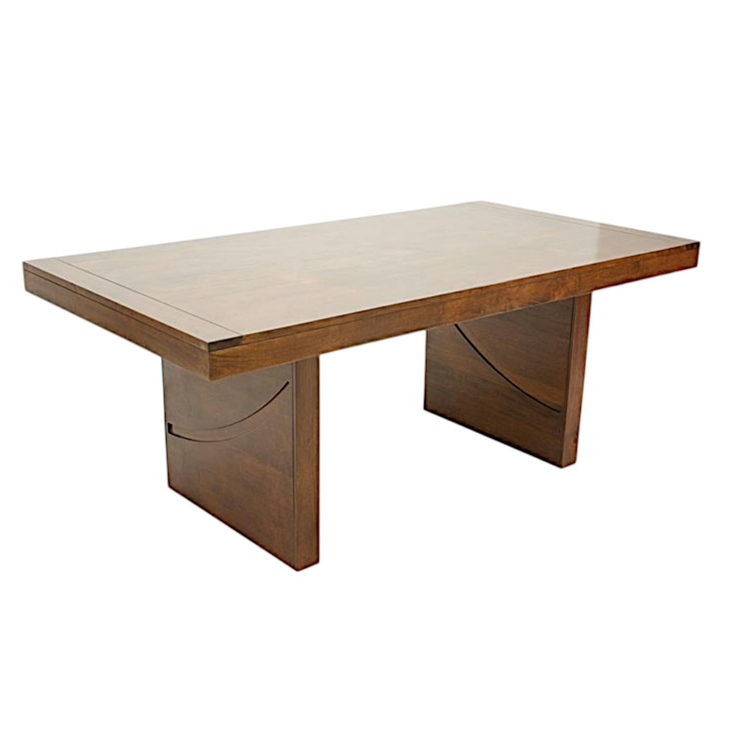 Table à manger en bois massif - Style moderne