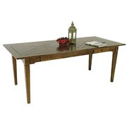 Table à manger en bois massif - Style colonial