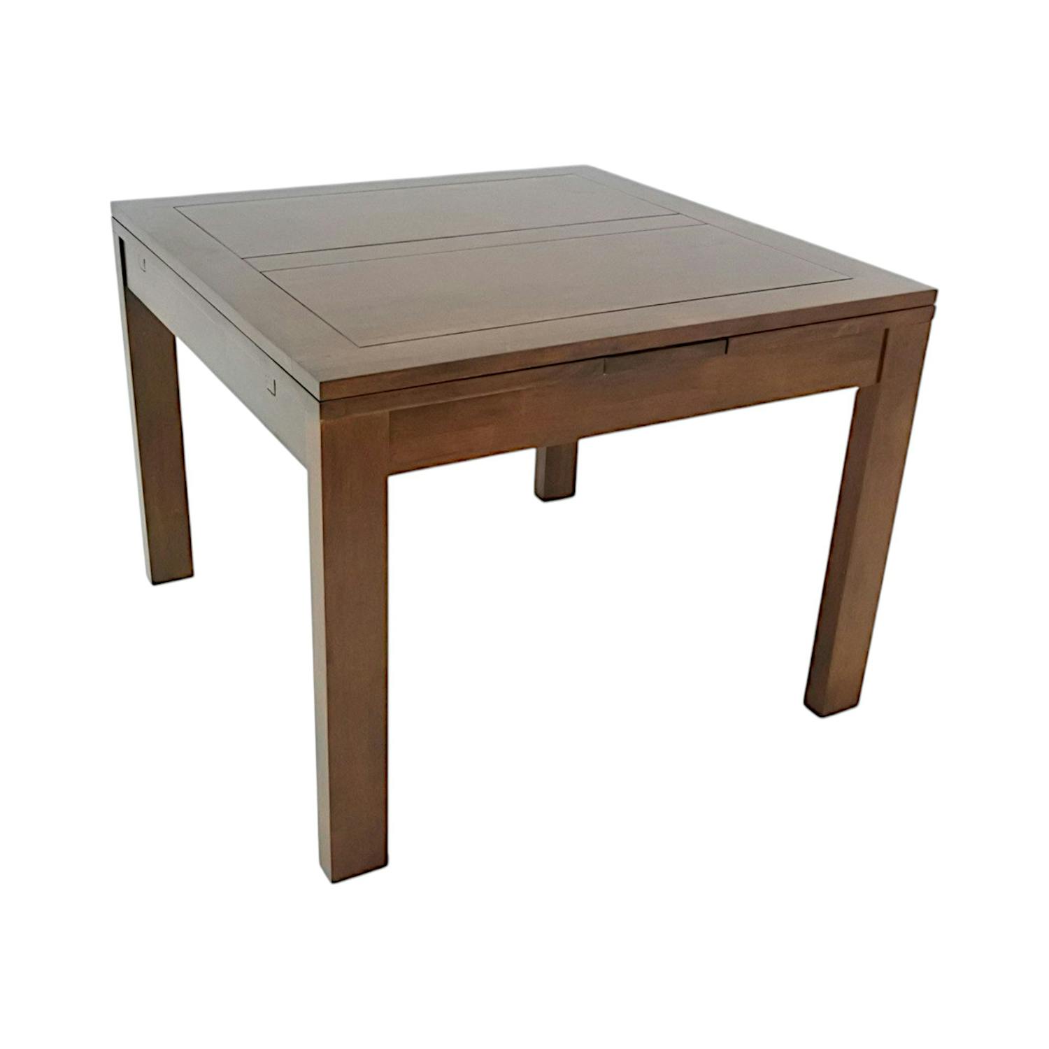 Table à manger en bois massif - Style contemporain