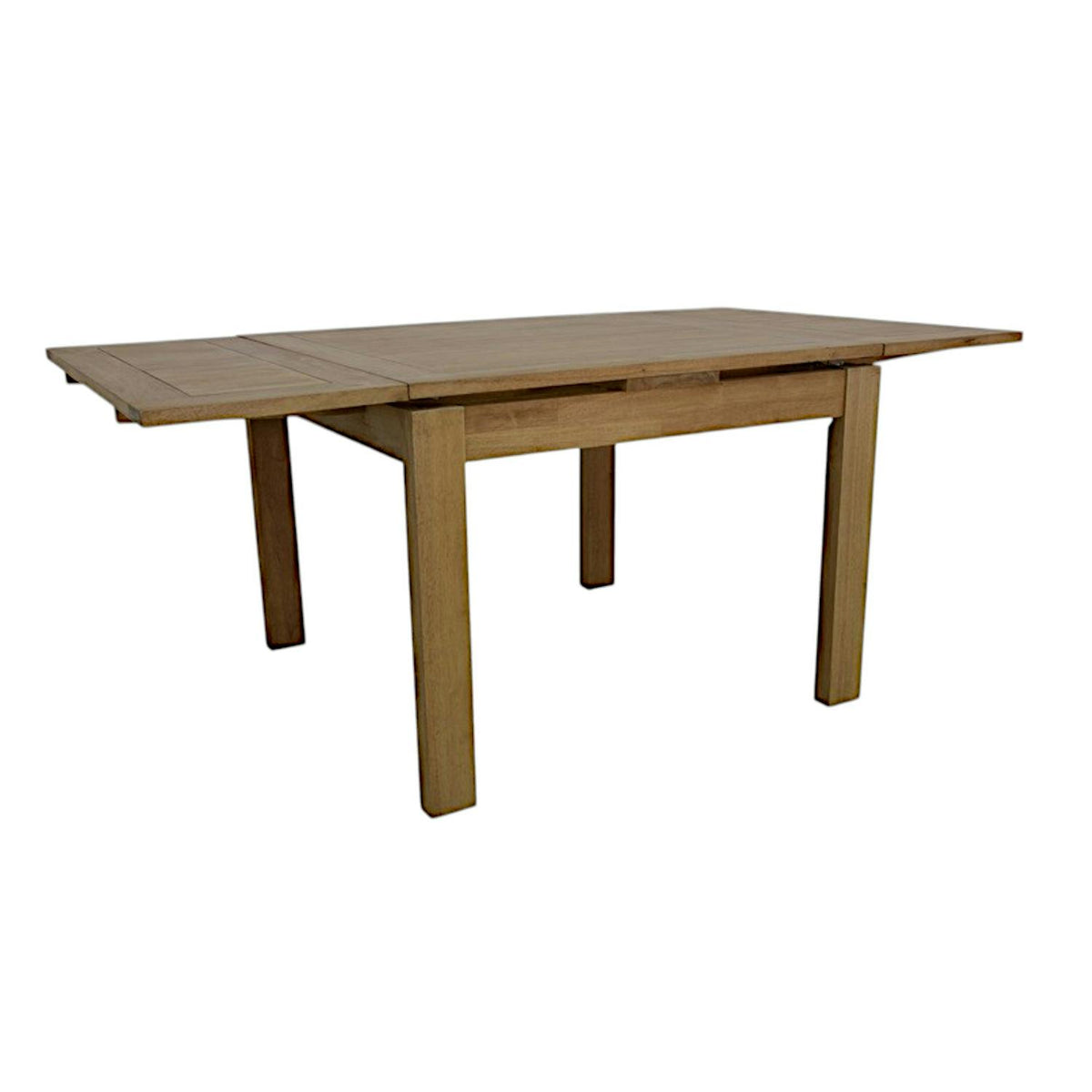 Table de repas Hévéa extensible 100/180x100x76cm OLGA