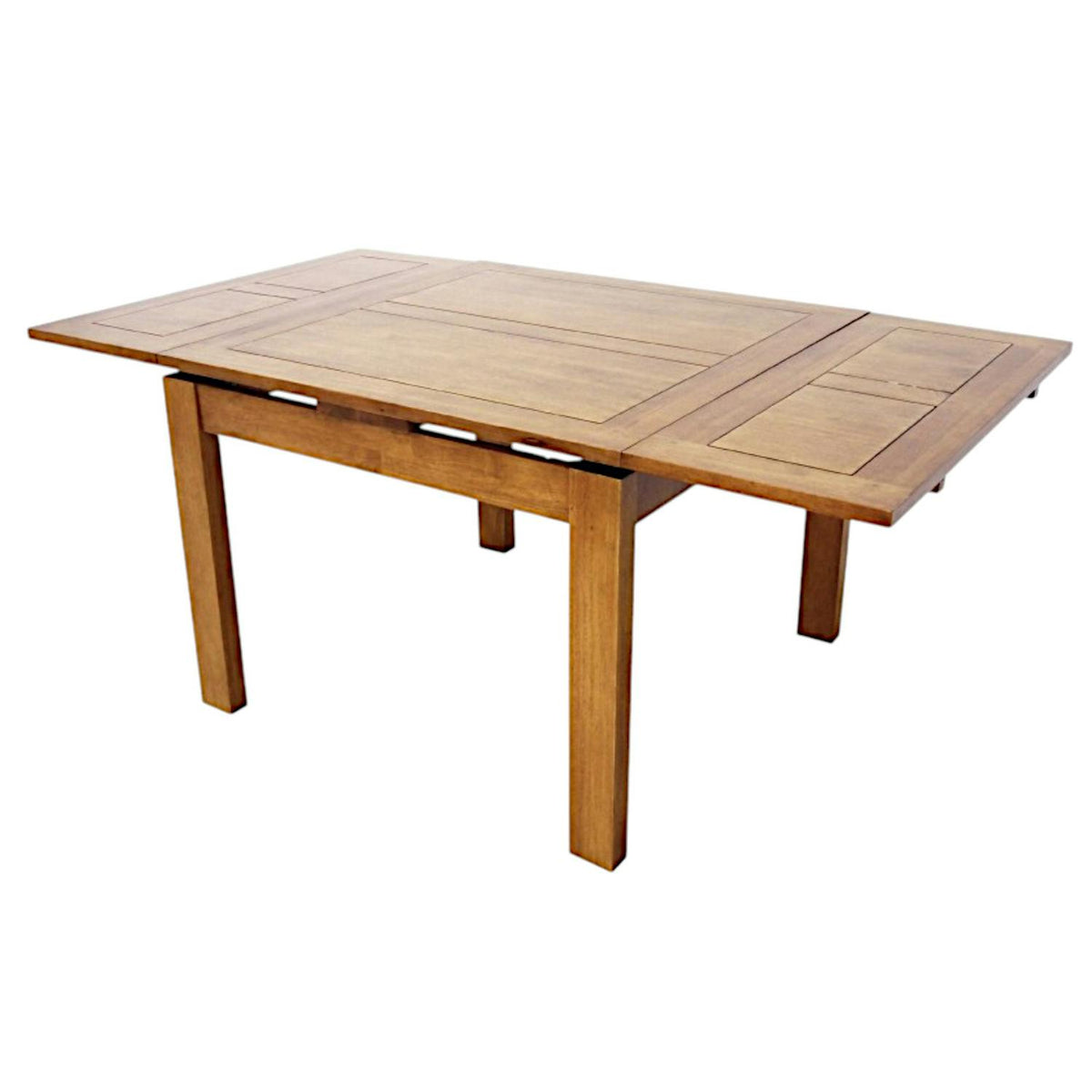 Table de repas Hévéa extensible 100/180x100x76cm OLGA