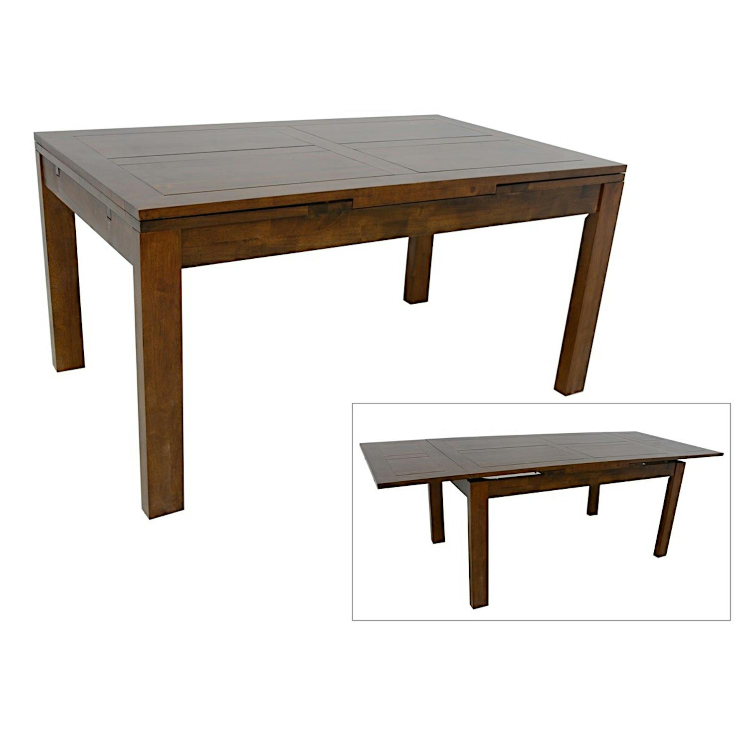 Table à manger en bois massif - Style élégant