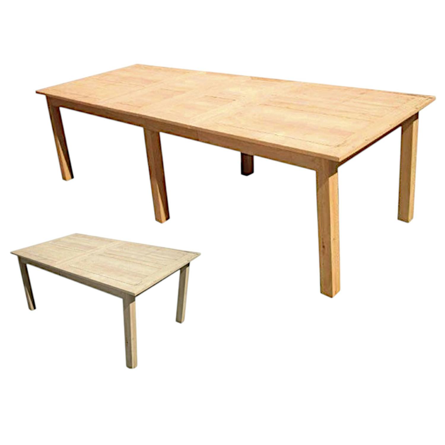 Table de repas Hévéa extensible 180/240/300x100x76cm TRADITION