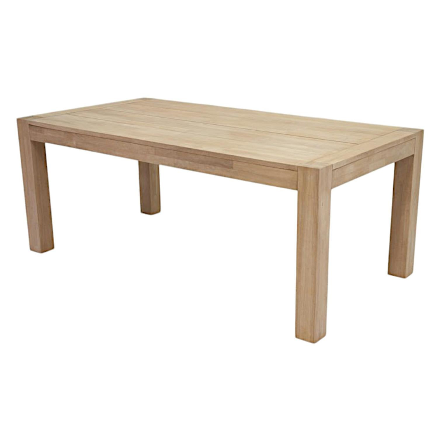Table à manger en bois massif - Style moderne