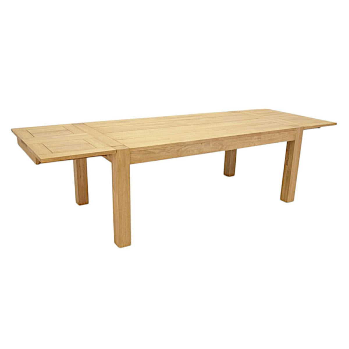 Table de repas Hévéa extensible 190/290x100x76cm ATTAN