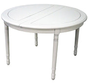 Table à manger en bois massif - Style traditionnel