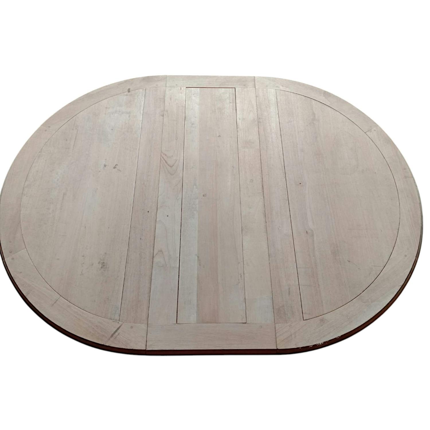 Table de repas Hévéa extensible D120x76cm /160x120x76cm TRADITION