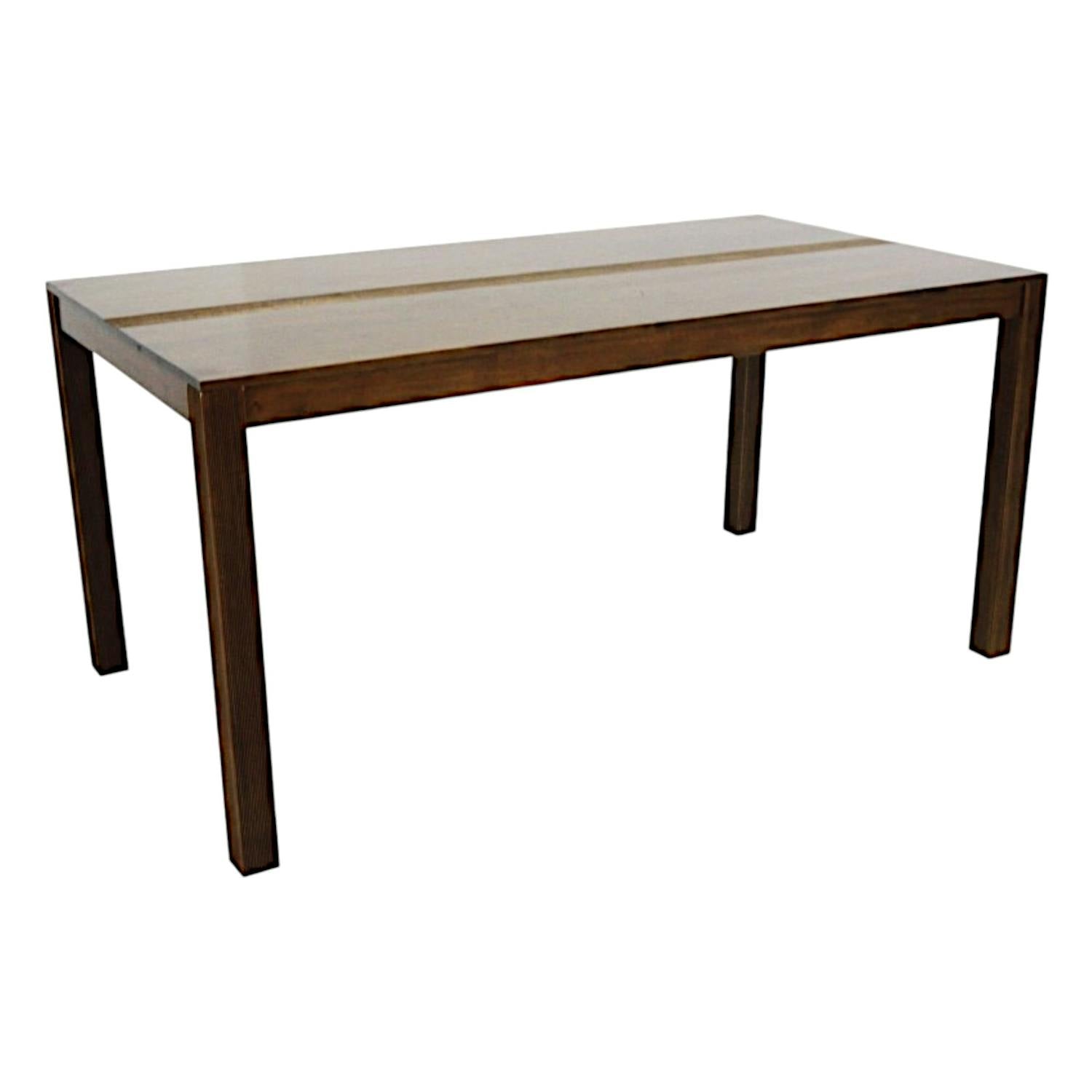 Table à manger en bois massif - Style moderne