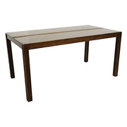 Table à manger en bois massif - Style moderne