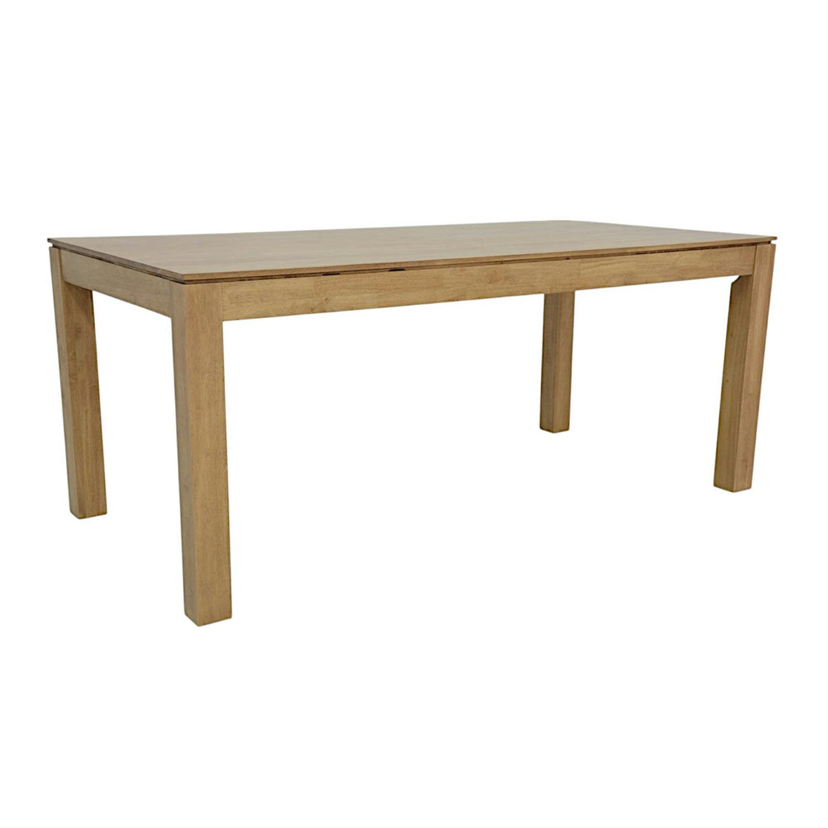 Table de repas rectangle Hévéa 200x100x76cm HELENA