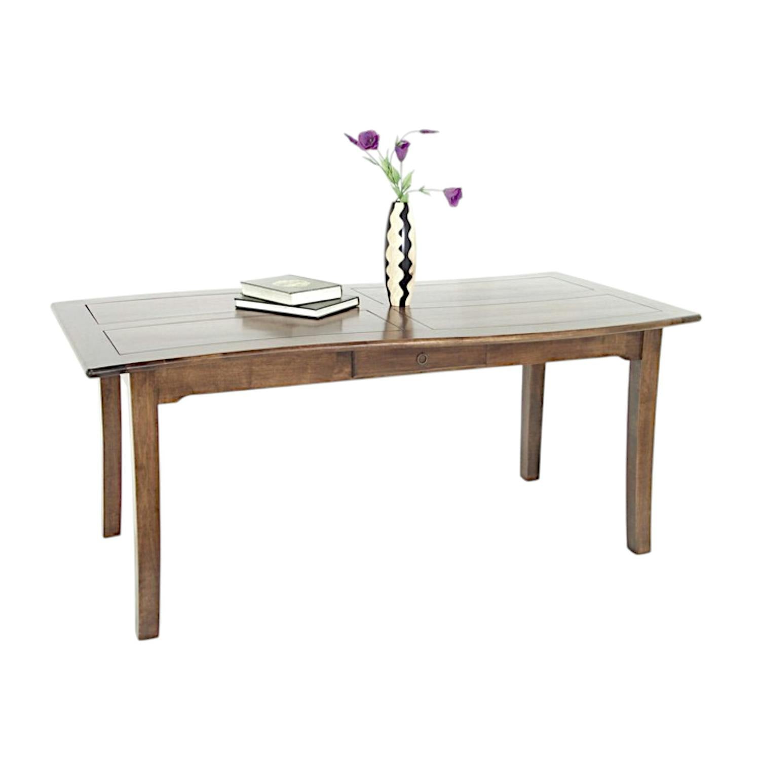 Table à manger en bois massif - Style traditionnel