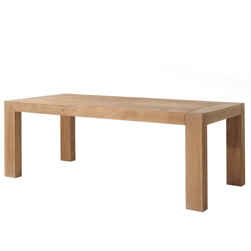 Table de salle à manger en chêne - Style contemporain