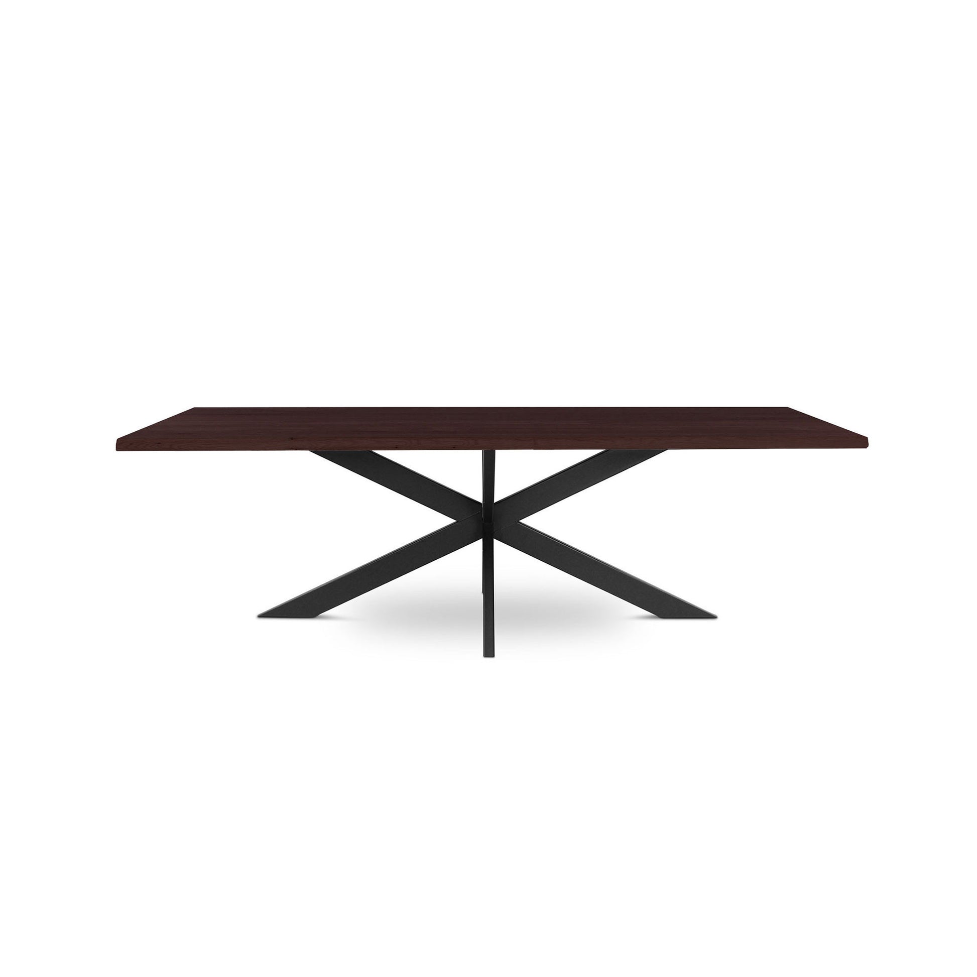 218 1501 Table De Salle A Manger En Chene Massif Et Pied Metal Jos.Html – Wenge Oak – 76 x 260 x 100 cm