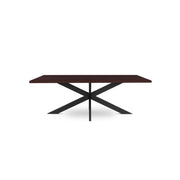 218 1501 Table De Salle A Manger En Chene Massif Et Pied Metal Jos.Html – Wenge Oak – 76 x 220 x 100 cm