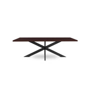 218 1501 Table De Salle A Manger En Chene Massif Et Pied Metal Jos.Html – Wenge Oak – 76 x 240 x 100 cm