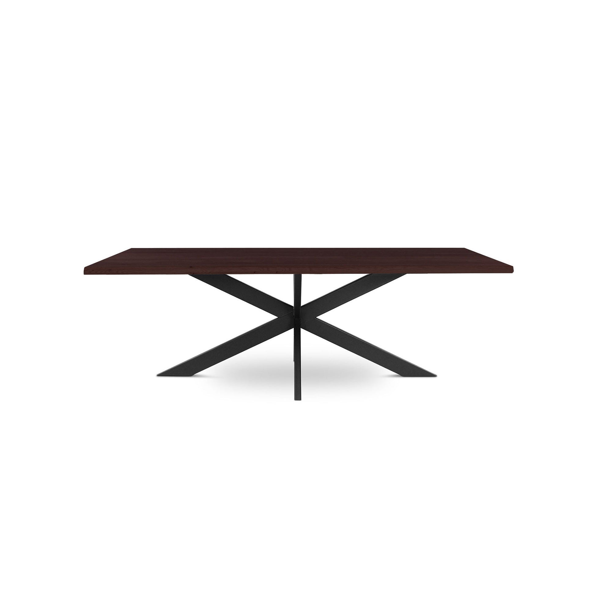 218 1501 Table De Salle A Manger En Chene Massif Et Pied Metal Jos.Html – Wenge Oak – 76 x 240 x 100 cm