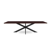 218 1501 Table De Salle A Manger En Chene Massif Et Pied Metal Jos.Html – Wenge Oak – 76 x 300 x 100 cm