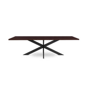 218 1501 Table De Salle A Manger En Chene Massif Et Pied Metal Jos.Html – Wenge Oak – 76 x 280 x 100 cm