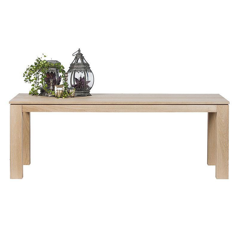 Table de salle en chêne massif - Style lignart