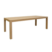 Table de séjour en chêne - Style contemporain