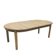 Table de séjour ronde à rallonges - Style lignart