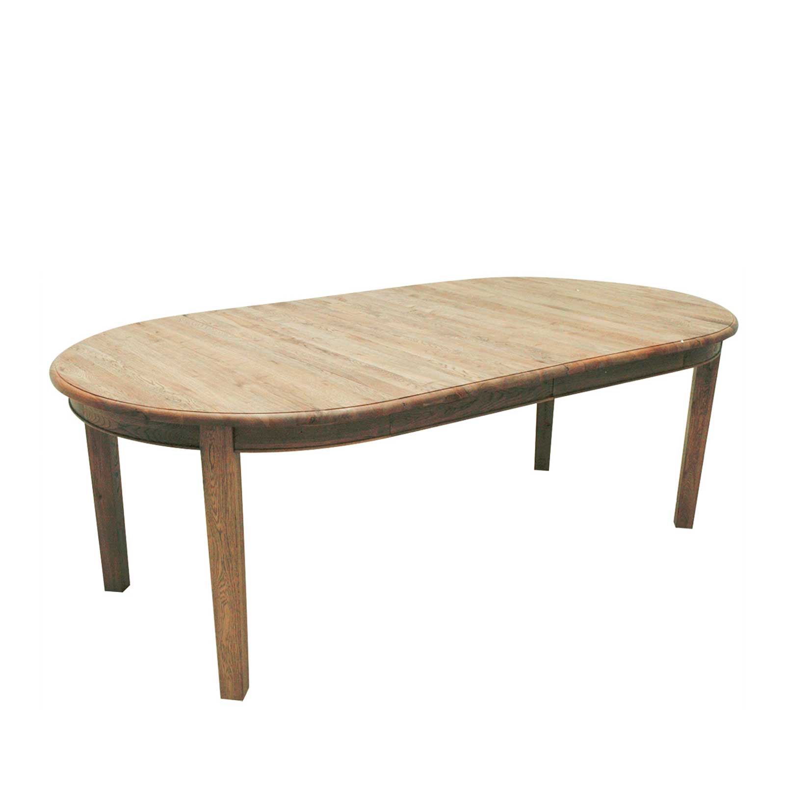 Table de séjour ronde à rallonges - Style lignart