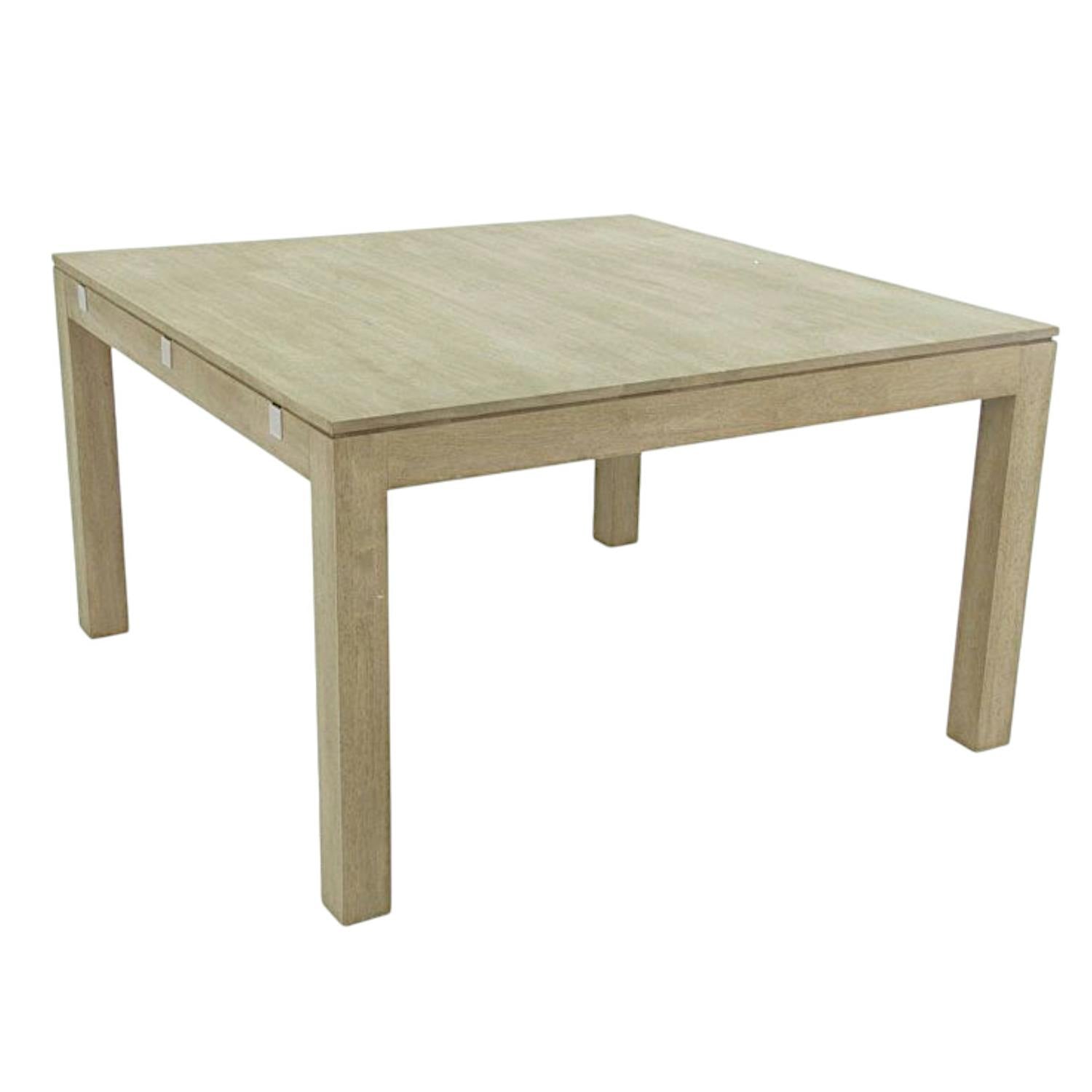 Table repas extensible hévéa 130/210cm HELENA