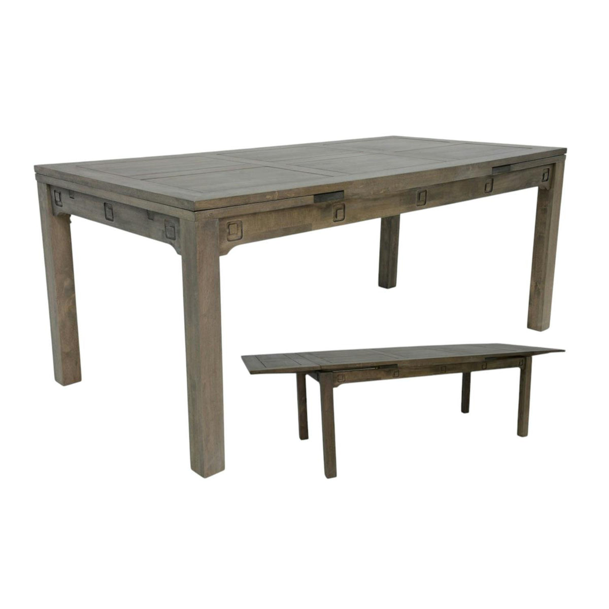 Table repas extensible hévéa 180/260cmTESSA
