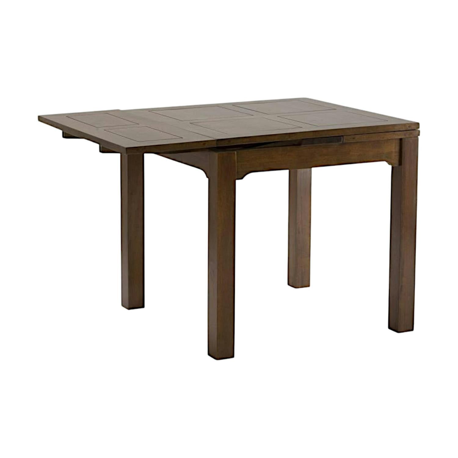 Table repas extensible hévéa 80/144cm HELENA