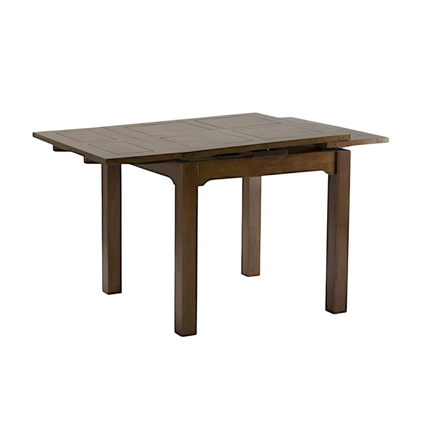Table repas extensible hévéa 80/144cm HELENA